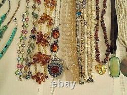 Vintage Native American, Russian, Mexican, Silver and Gold Jewelry Lot