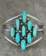 Vintage Native American Southwest Navajo Turquoise Sterling silver Bracelet