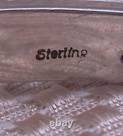 Vintage Native American Sterling Silver 925 Multi-Gemstone 6.25 Cuff (Grp. 5)