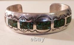 Vintage Native American Sterling Silver Bracelet Lot