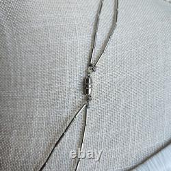 Vintage Native American Style Turquoise Heishi & Shell Necklace 24