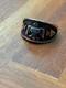 Vintage Native American Thunderbird Silver Turquoise Ring Size 15 Sterling Stamp