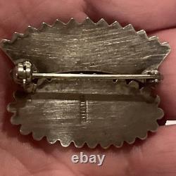 Vintage Native American Turquoise Brooch