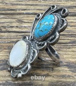 Vintage Native American Turquoise Jewelry Size 7 1/4
