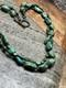 Vintage Native American Turquoise Nugget 2 Strand Bead Necklace Jewelry
