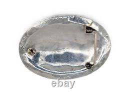 Vintage Native American Turquoise Nugget Cluster Belt Buckle Handmade Jewelry