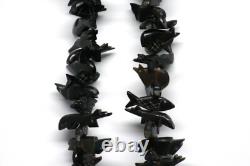 Vintage Native American Zuni Carved Fetish Necklace Jewelry