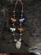 Vintage Native American Zuni Multi-Gemstone Carved Animal Fetish Necklace 28
