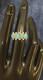 Vintage Native American Zuni Turquoise Petite Point Sterling Silver Ring 6.5