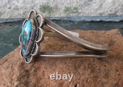 Vintage Native American petite Turquoise cuff bracelet