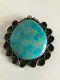 Vintage Native American turquoise pendant / Native American Jewelry