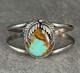 Vintage Native Native American Navajo Turquoise Sterling silver Bracelet