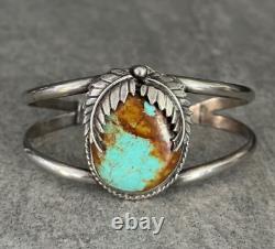 Vintage Native Native American Navajo Turquoise Sterling silver Bracelet
