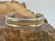 Vintage Native Navajo Sterling Silver with12K GF Accents Cuff Bracelet-1955.26