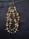 Vintage Native Two Strand Fettish Necklace 24 72 Total Carved Animals
