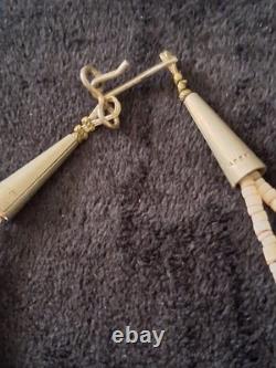 Vintage Native Two Strand Fettish Necklace 24 72 Total Carved Animals