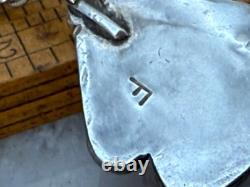 Vintage Navajo Fannie Platero Sterling Turquoise Arrowhead Necklace-TB730.25