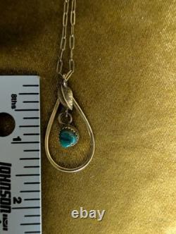 Vintage Navajo Gold Filled Royston Jewelry Turquoise Gorgeous Full Set