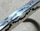 Vintage Navajo Heavy Sterling Silver Carinated Angle Knife Edge Cuff Bracelet
