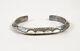 Vintage Navajo Jewelry Heavy Sterling Silver Cuff Guard Bracelet