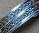 Vintage Navajo Native American Classic Sterling Silver Wide 5 Band Cuff Bracelet