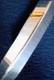 Vintage Navajo Native American Heavy Sterling Silver Knife Edge Cuff Bracelet