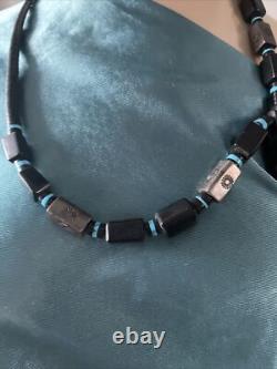 Vintage Navajo Native American Large Statement Necklace