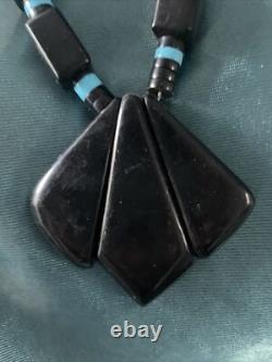 Vintage Navajo Native American Large Statement Necklace