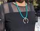 Vintage Navajo Necklace Naja Raymond Betsoi Native American Silver Jewelry