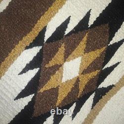 Vintage Navajo Rug Native American Indian Weave Intricate Piece Blanket Jewelry