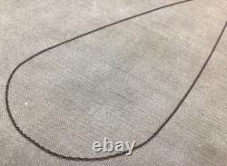 Vintage Navajo Silver 925 Chain Necklace 45cm Native American Jewelry