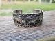 Vintage Navajo Sterling Silver Horse Cuff Bracelet