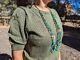 Vintage Navajo Turquoise Necklace Handmade Southwestern NA Artistry