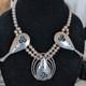 Vintage Navajo Turquoise Shadowbox Choker Necklace View catalog