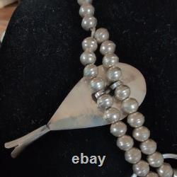 Vintage Navajo Turquoise Shadowbox Choker Necklace View catalog