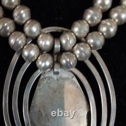 Vintage Navajo Turquoise Shadowbox Choker Necklace View catalog