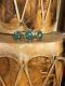 Vintage Navajo Turquoise & Sterling Cuff Bracelet