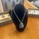 Vintage Navajo Turquoise Sterling Silver Necklace-Native American Jewelry