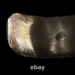 Vintage Navajo/ZUNI FRED WEEKOTY Turquoise Solid 925 Sterling Silver Bracelet