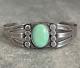 Vintage Old Native American Navajo Turquoise Sterling silver Bracelet