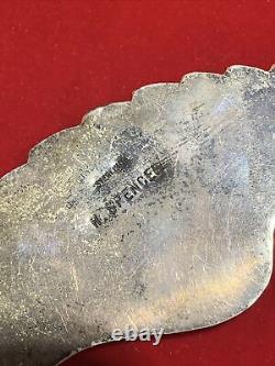 Vintage RARE Native American Flying Eagle Necklace Signed H Spencer