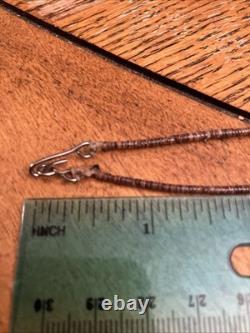 Vintage Rare Pottery Native Signed Maria C. Santa Domingo Pueblo Jewelry Painted