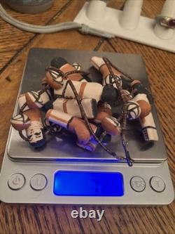 Vintage Rare Pottery Native Signed Maria C. Santa Domingo Pueblo Jewelry Painted