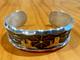 Vintage Ric Charlie Native American Cuff Bracelet PATINA RECOLORED GREAT CONDIT