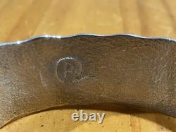 Vintage Ric Charlie Native American Cuff Bracelet PATINA RECOLORED GREAT CONDIT