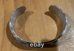 Vintage Ric Charlie Native American Cuff Bracelet PATINA RECOLORED GREAT CONDIT
