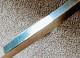 Vintage Signed Navajo Heavy Sterling Silver Carinated Knife Edge Cuff Bracelet