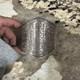 Vintage Silver Cuff Bracelet Tribal Etching Sterling Silver 925 Thailand