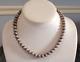 Vintage Silver Navajo Pearl Necklace 16 inch 21 grams