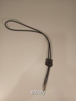 Vintage Southwestern/Navajo sterling silver Kokopelli Figure bolo tie